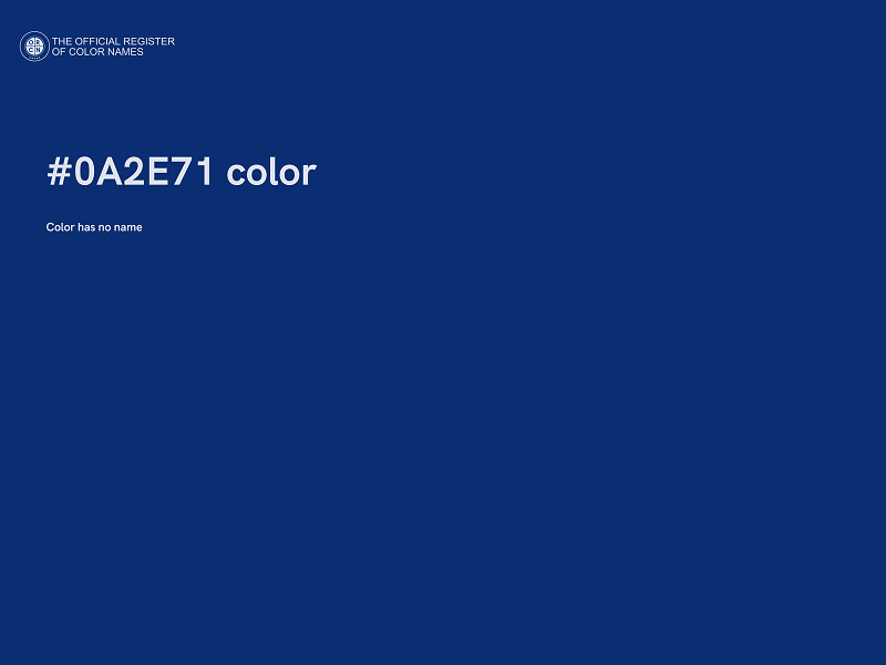 #0A2E71 color image