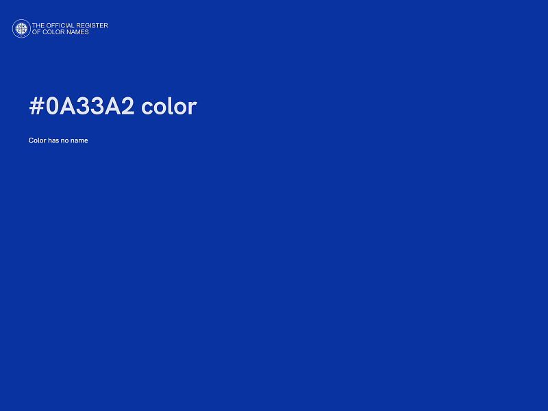 #0A33A2 color image