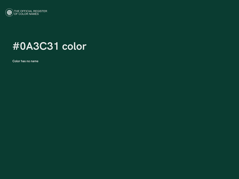 #0A3C31 color image