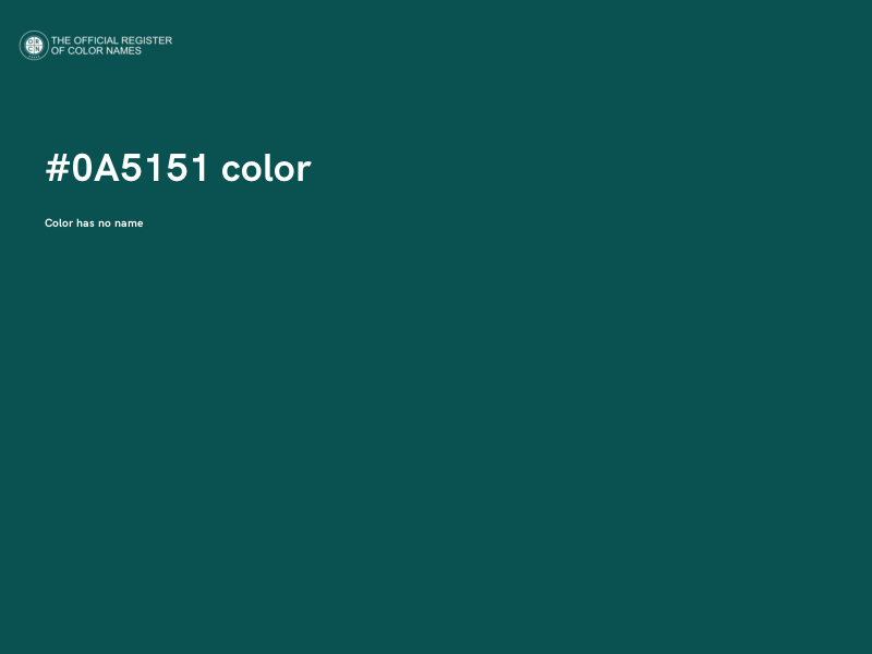 #0A5151 color image