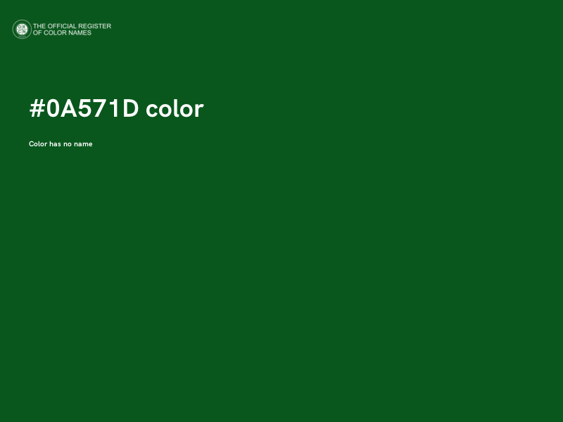 #0A571D color image