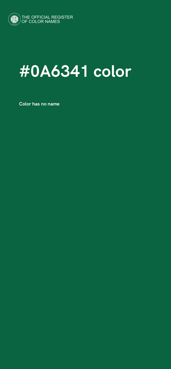 #0A6341 color image
