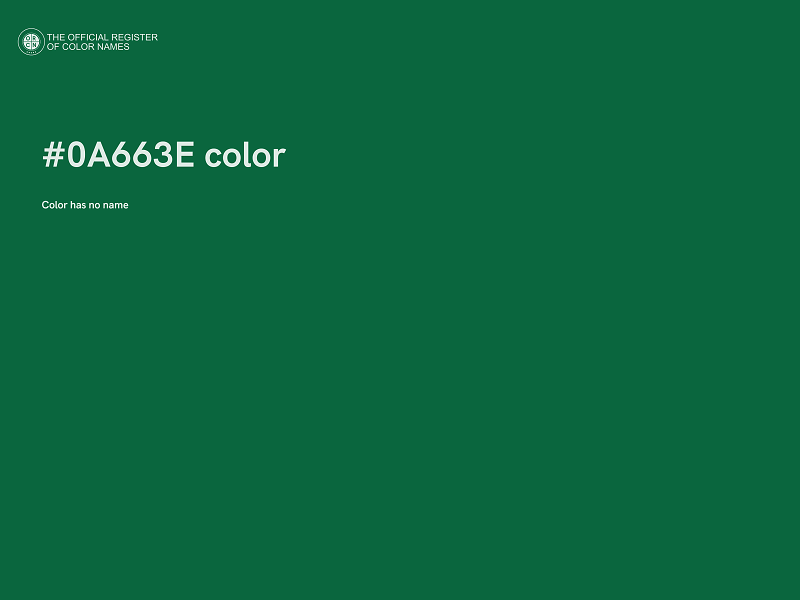 #0A663E color image