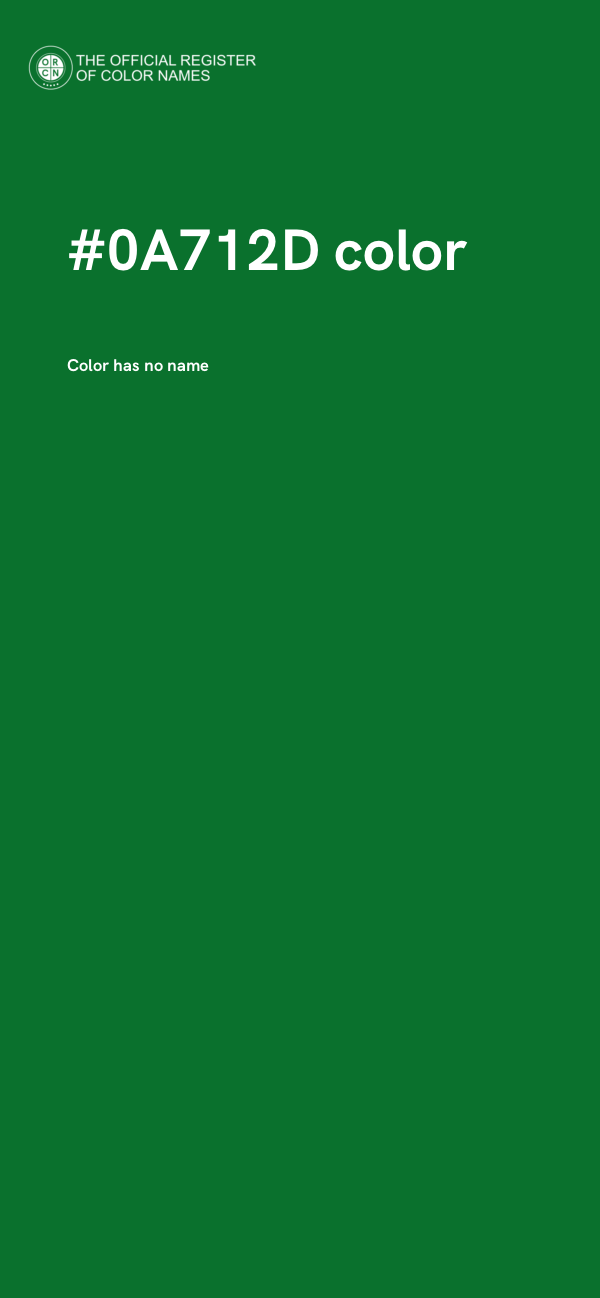 #0A712D color image