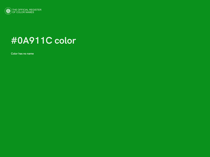 #0A911C color image