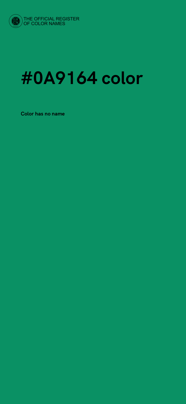 #0A9164 color image