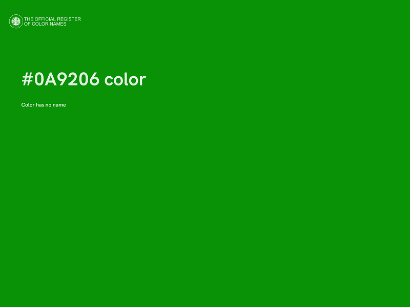 #0A9206 color image