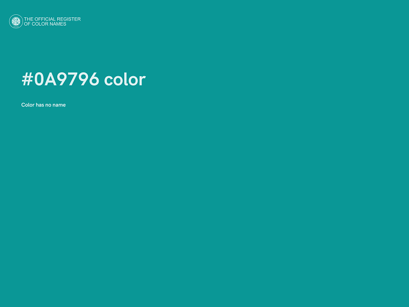 #0A9796 color image