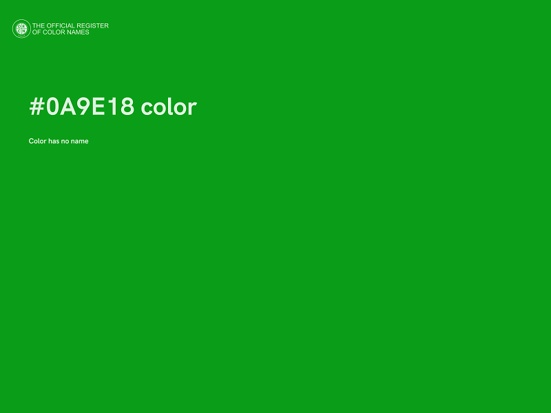 #0A9E18 color image