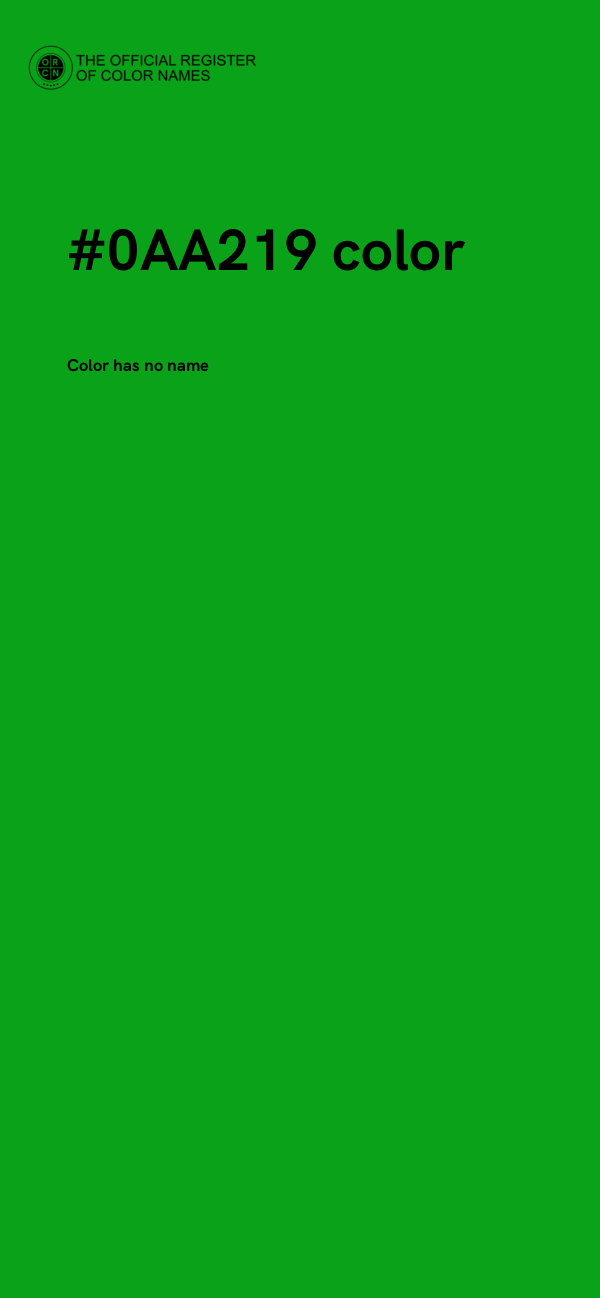 #0AA219 color image