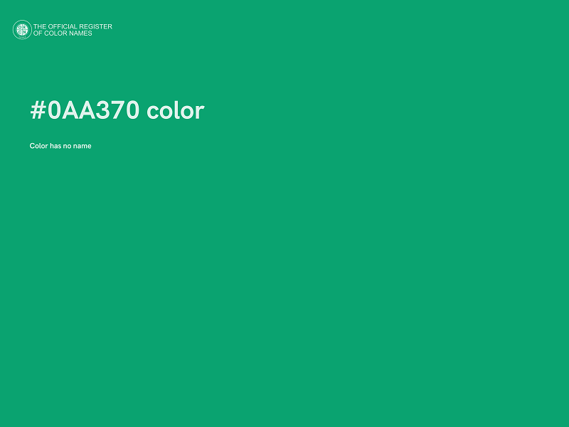 #0AA370 color image
