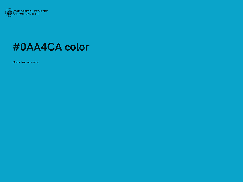 #0AA4CA color image