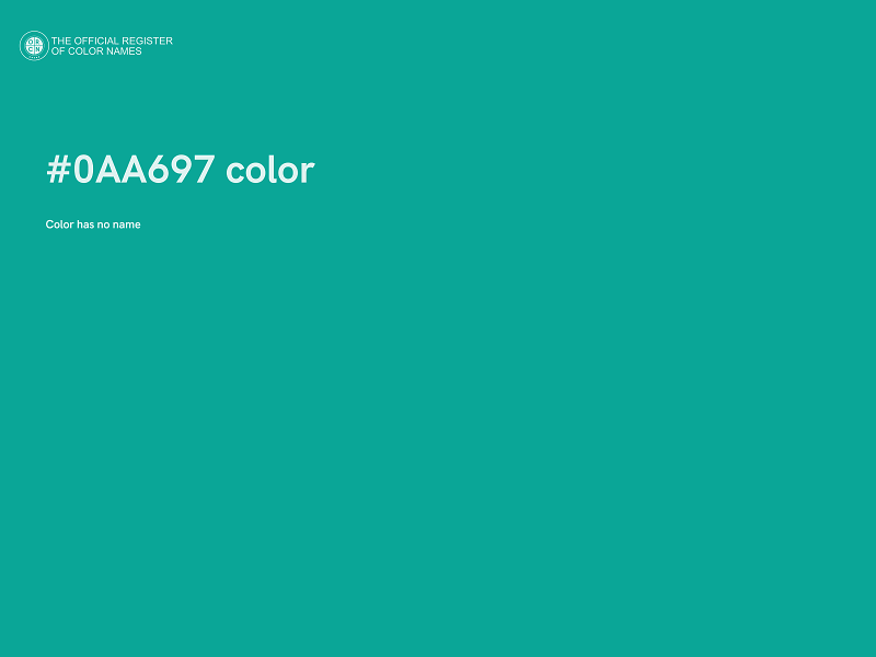 #0AA697 color image
