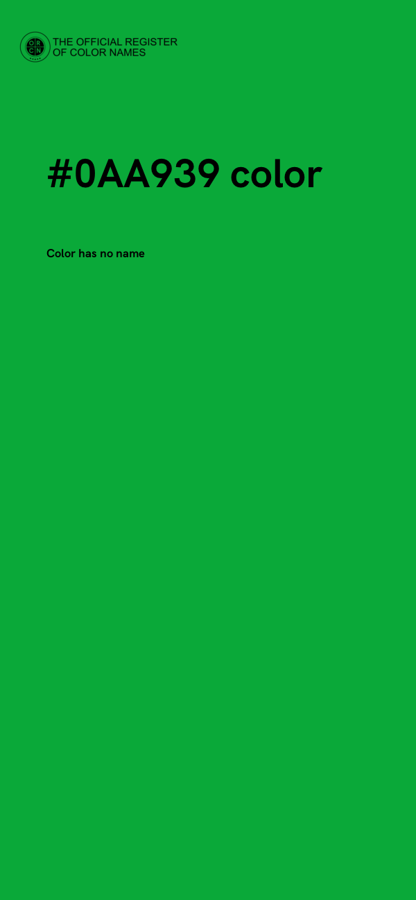 #0AA939 color image