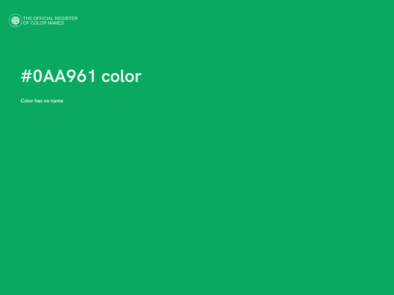 #0AA961 color image