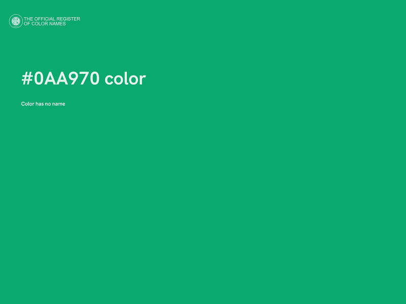 #0AA970 color image