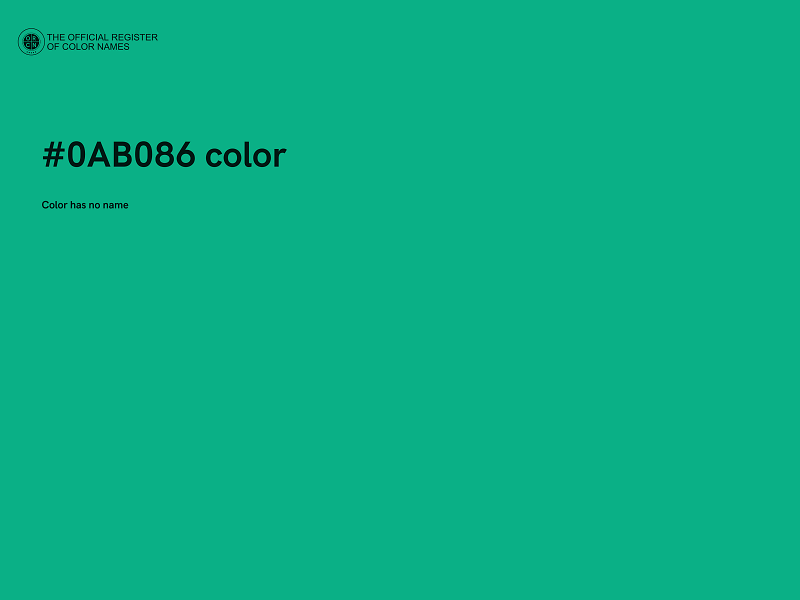 #0AB086 color image