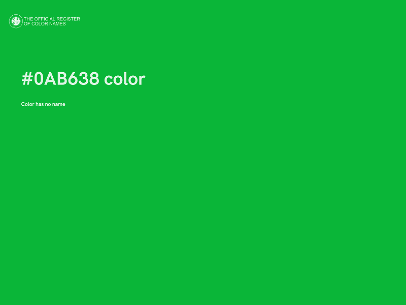 #0AB638 color image
