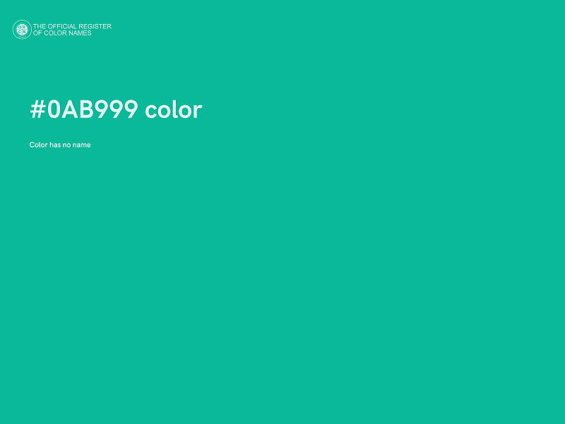 #0AB999 color image