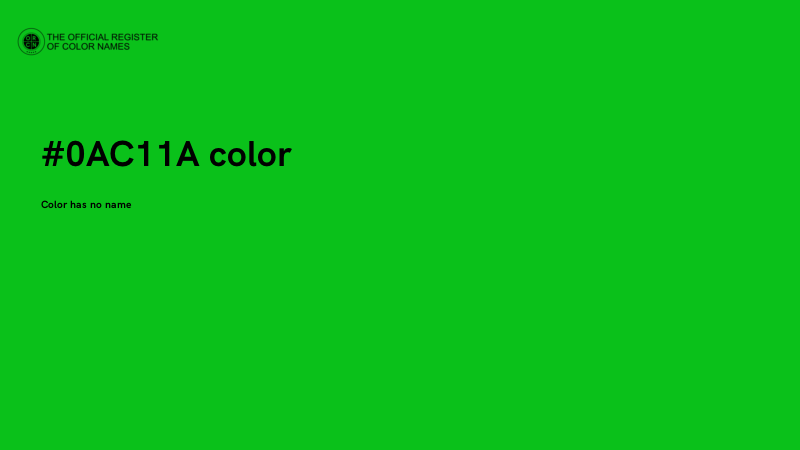 #0AC11A color image
