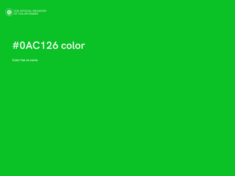 #0AC126 color image