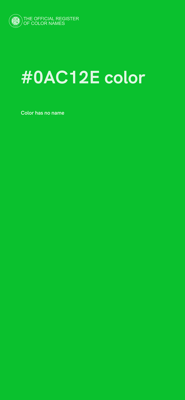 #0AC12E color image