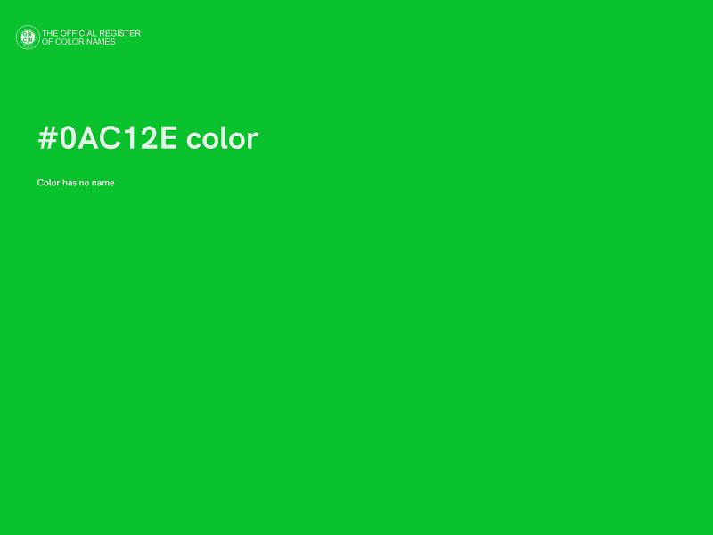 #0AC12E color image