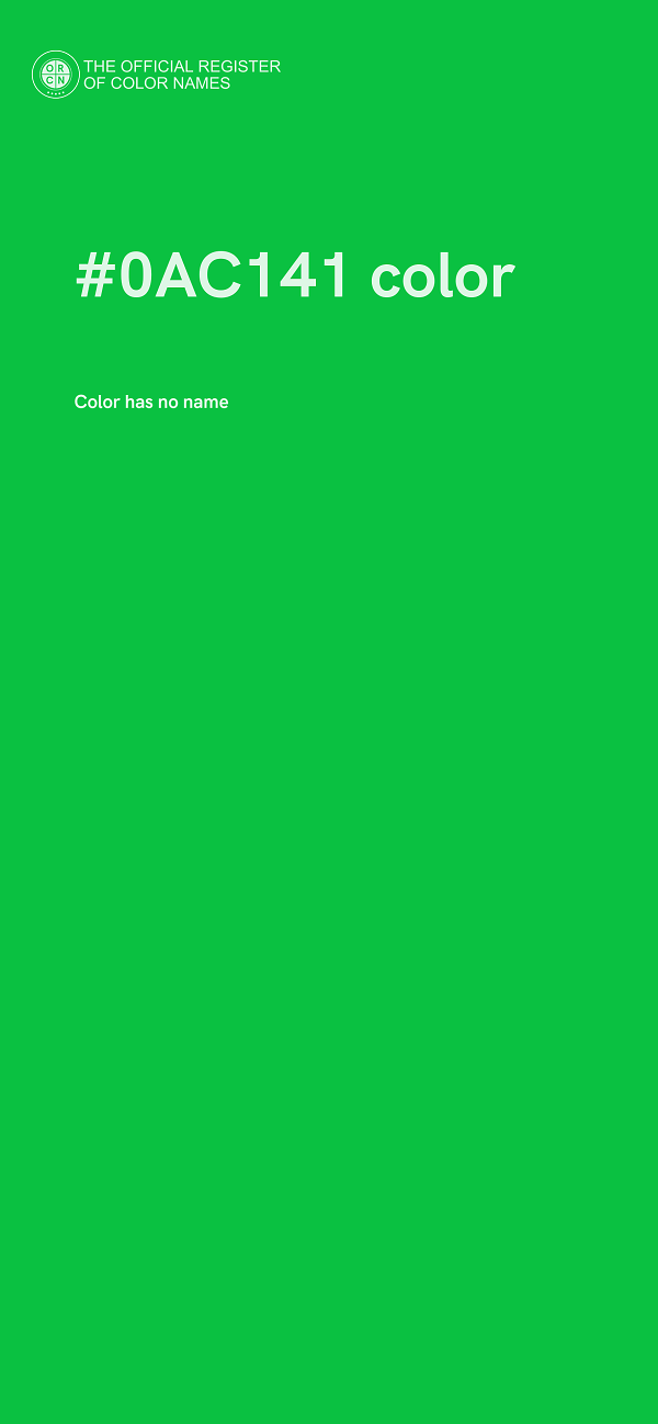 #0AC141 color image