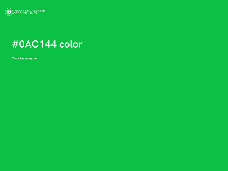 #0AC144 color image