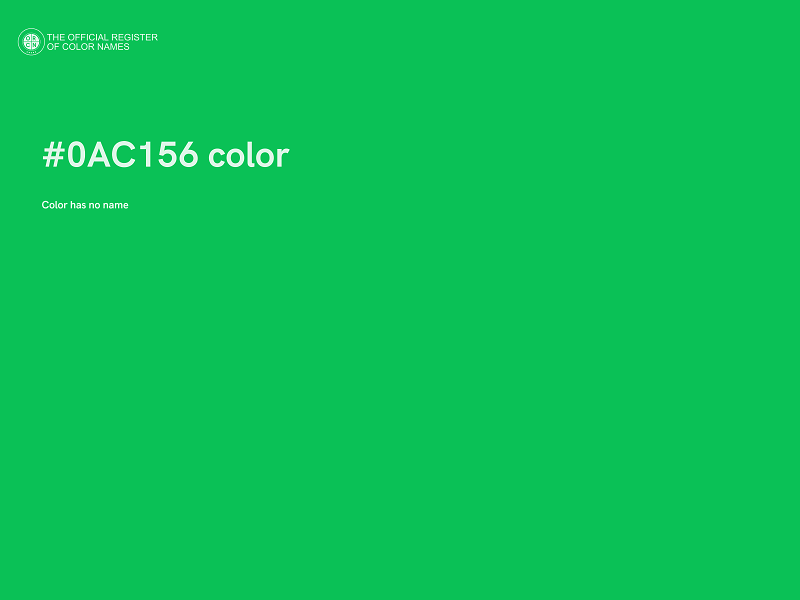#0AC156 color image