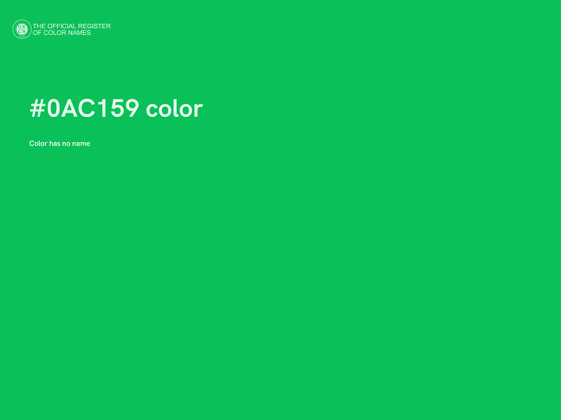 #0AC159 color image