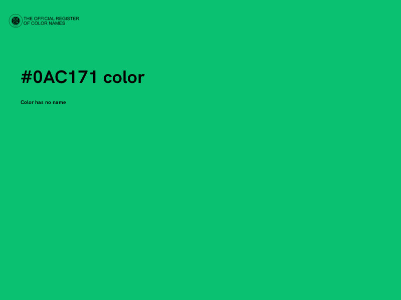 #0AC171 color image