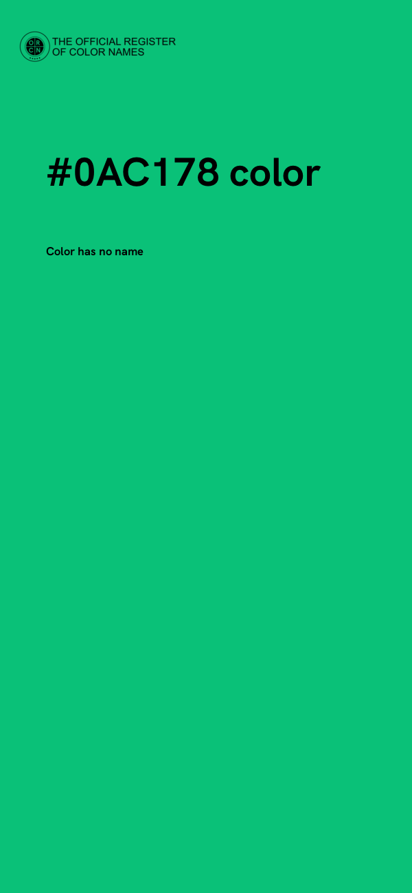 #0AC178 color image