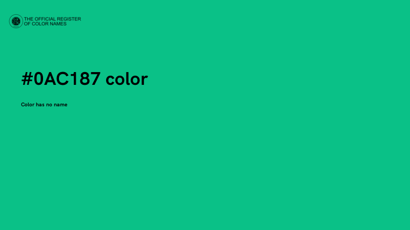 #0AC187 color image