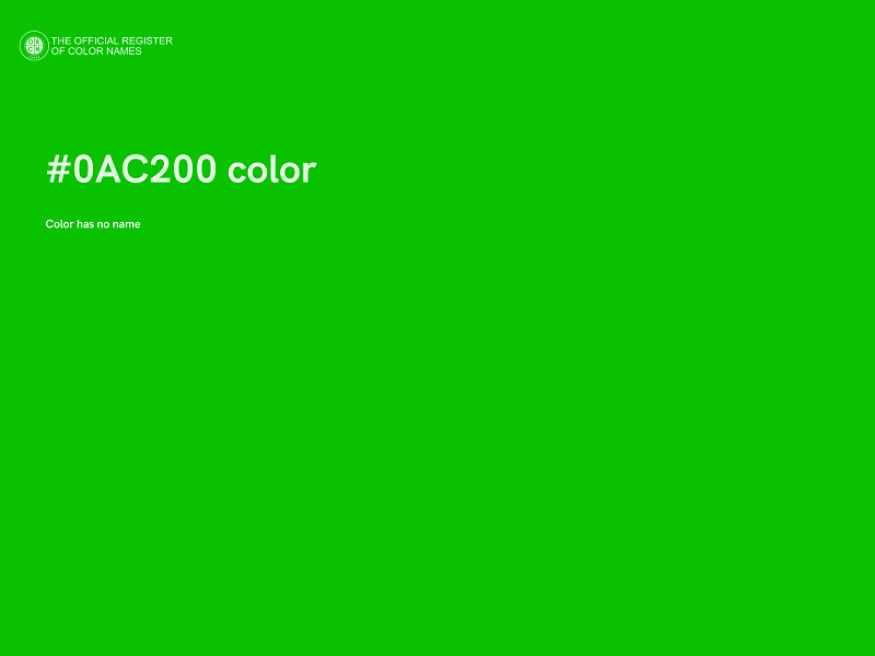 #0AC200 color image