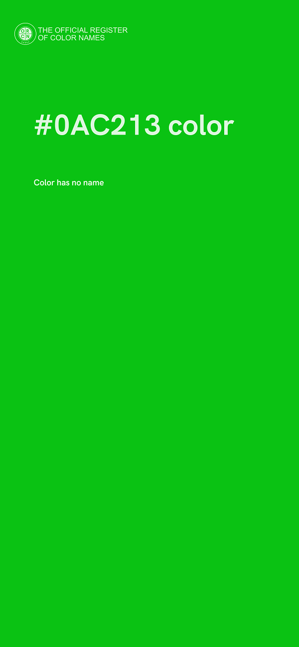 #0AC213 color image