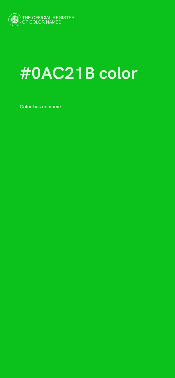 #0AC21B color image