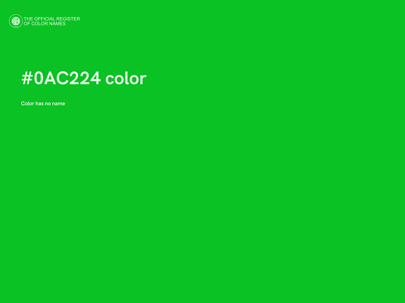 #0AC224 color image