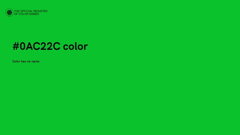 #0AC22C color image
