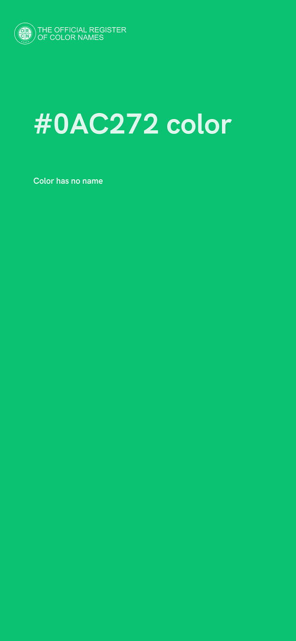 #0AC272 color image