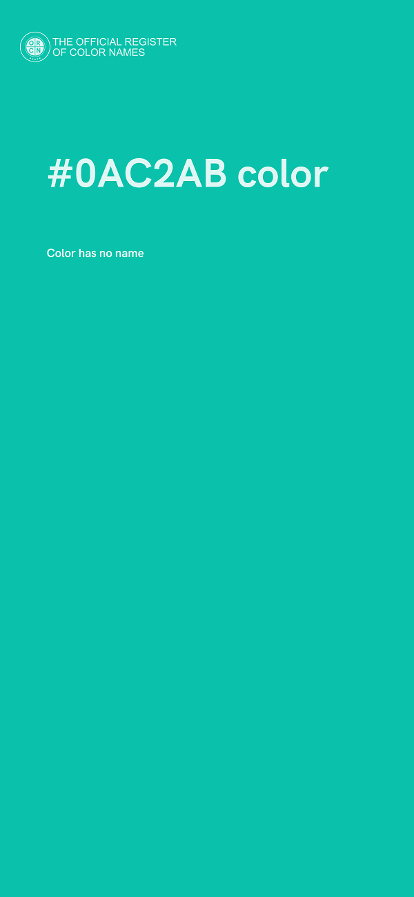 #0AC2AB color image