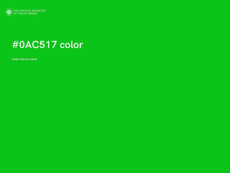 #0AC517 color image