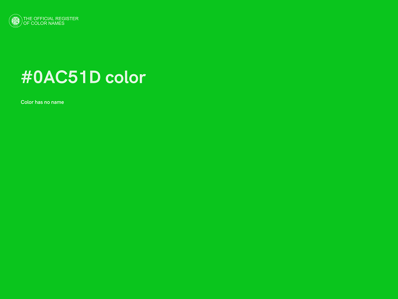 #0AC51D color image