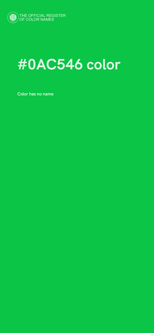 #0AC546 color image