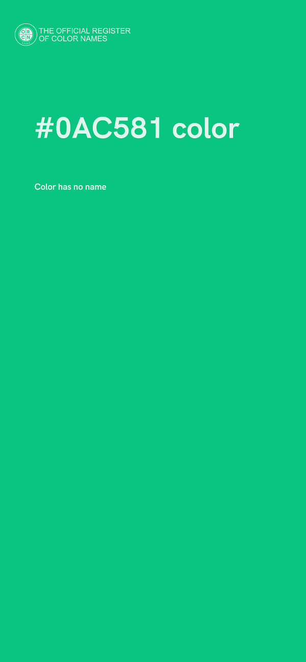 #0AC581 color image