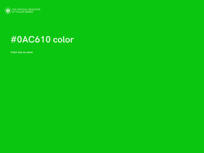 #0AC610 color image