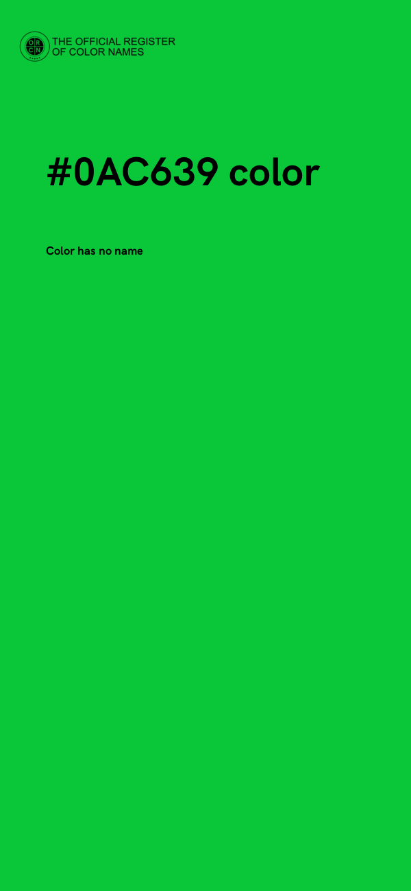 #0AC639 color image