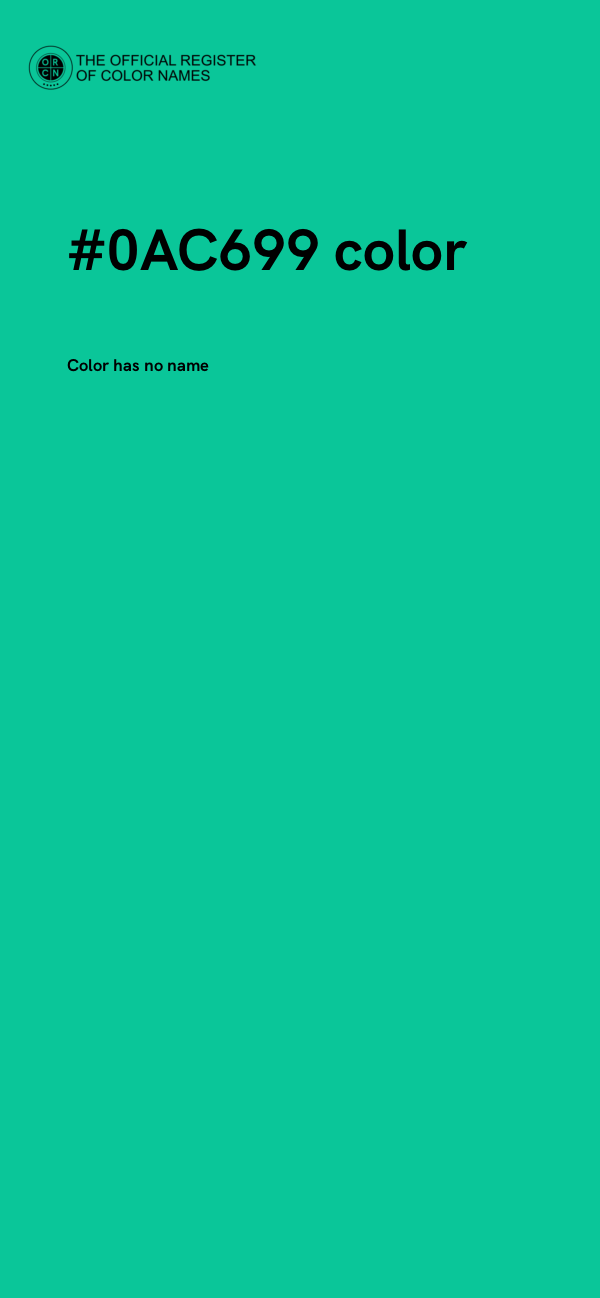 #0AC699 color image