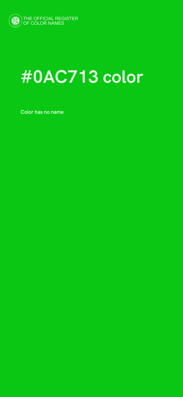 #0AC713 color image
