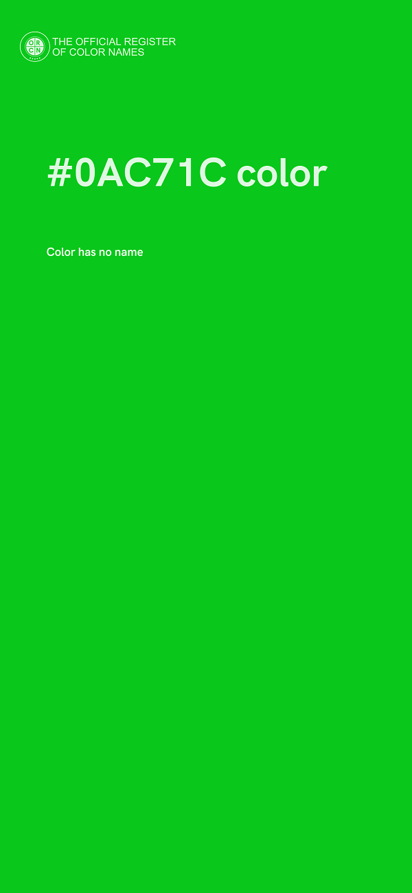#0AC71C color image